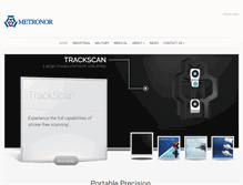 Tablet Screenshot of metronor.com